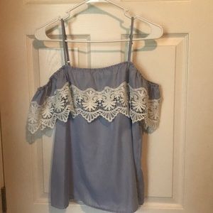 Off the shoulder shirt